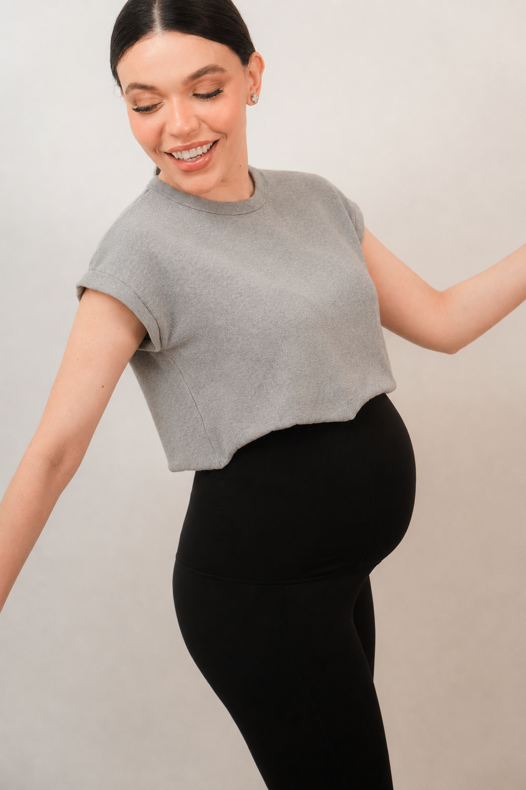 Legging de Maternité Nova - Noir
