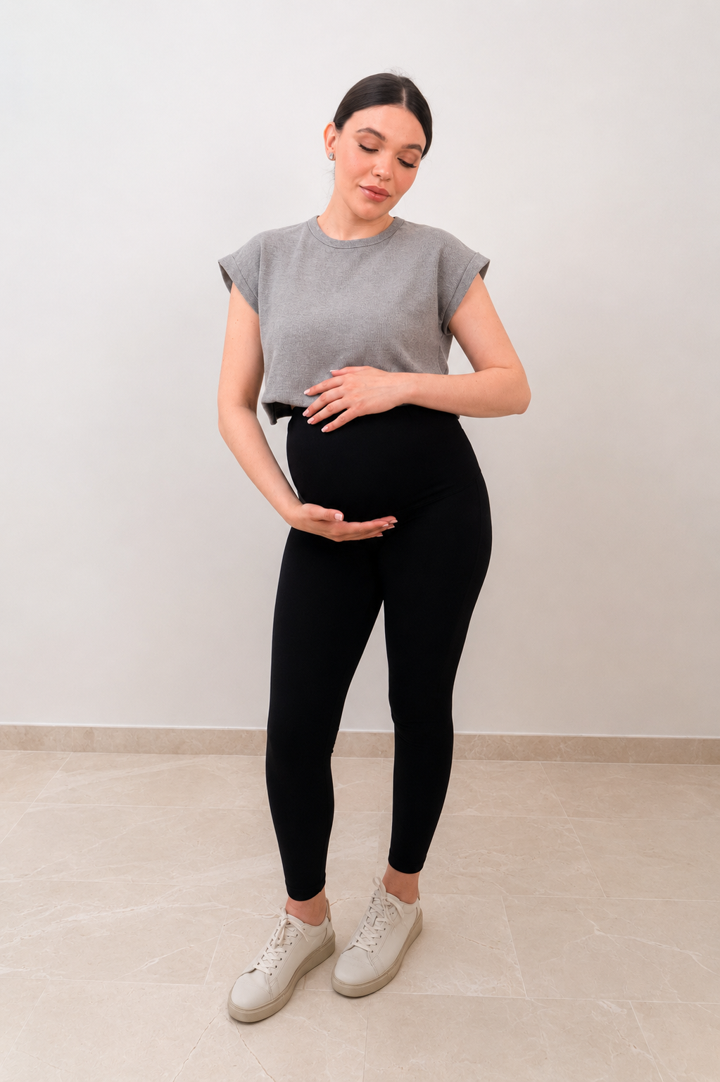Legging de Maternité Nova - Noir