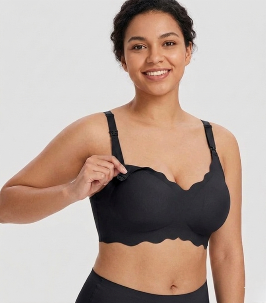 Soutien-gorge d’allaitement Amélie -Noir