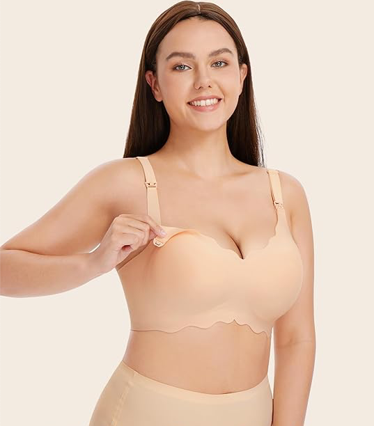 Soutien-gorge d’allaitement Amélie -Nude